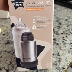 Travel bottle warmer